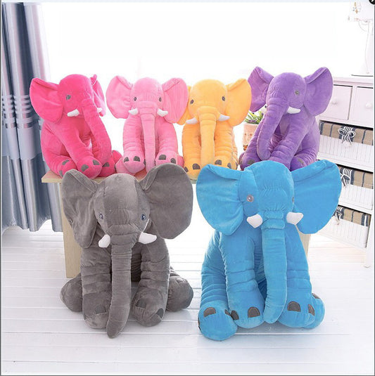 Soft Comfort Elephant Plush Toy Accompany Sleeping