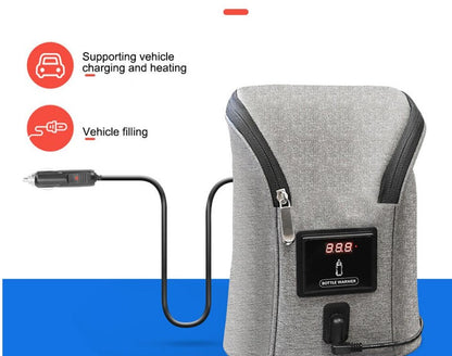 Car Usb Baby Bottle Warmer Portable Travel