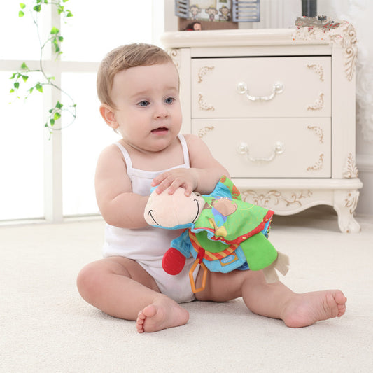 Baby Multifunctional Toy Cloth Book Tooth Tape