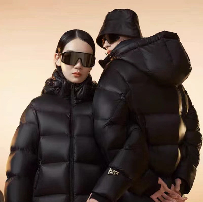 Short Autumn And Warm Quilted Jacket Men'S