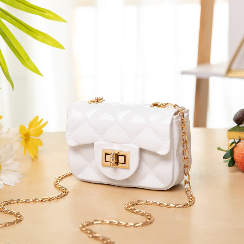 Candy-Colored Mini Shoulder Bags With Pearls Handbag