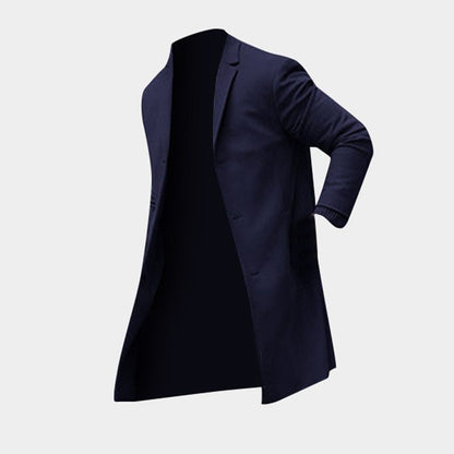 Men'S Trench Jackets Coats Overcoat Classic Jackets