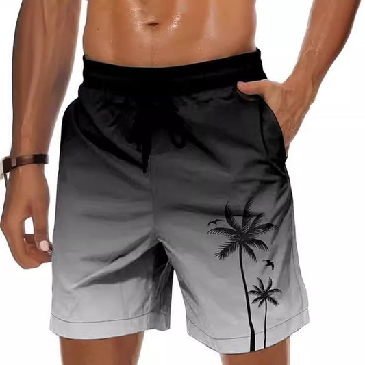 Hawaiian Series 3D Printed Summer Loose Beach
