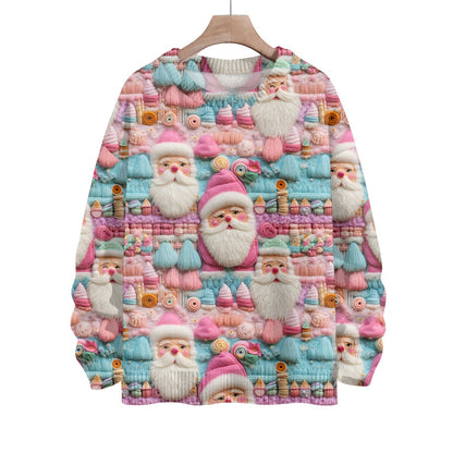 Thick Needle Sweater 3D Digital Printing Women'S