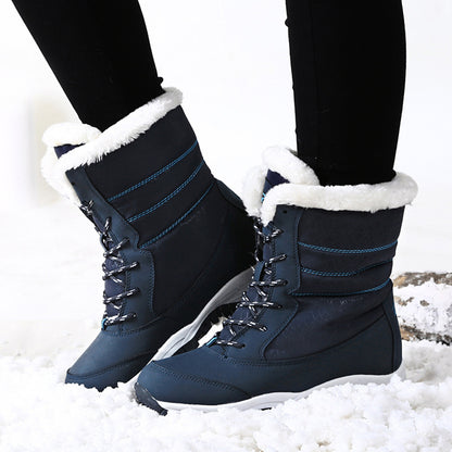 Snow Boots Plush Warm Ankle Boots For