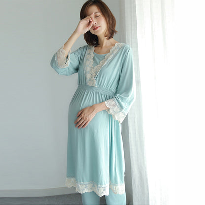 Spring And Autumn Japanese Maternity Dress Pregnant