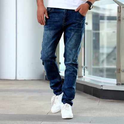 Slim Fit Stretch Men'S Youth Blue Casual