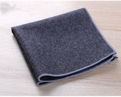Men'S Square Scarf White Bra Casual Accessories