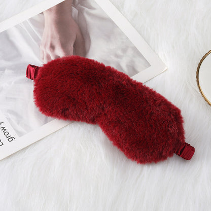 Rabbit Fur Eye Mask Autumn And Comfortable
