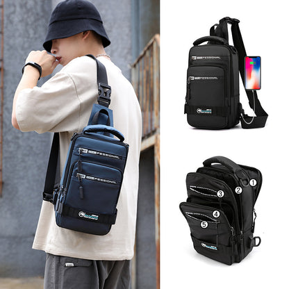 Multifunction Bags For Nylon Backpack Crossbody Shoulder