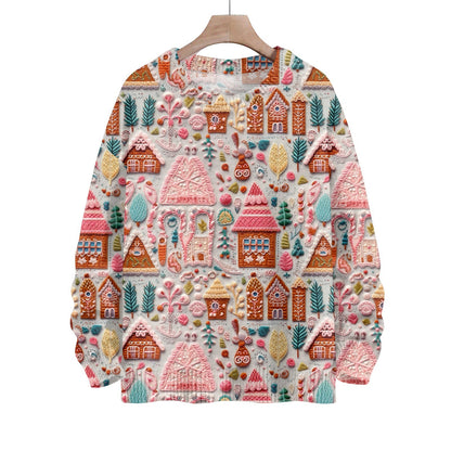Thick Needle Sweater 3D Digital Printing Women'S