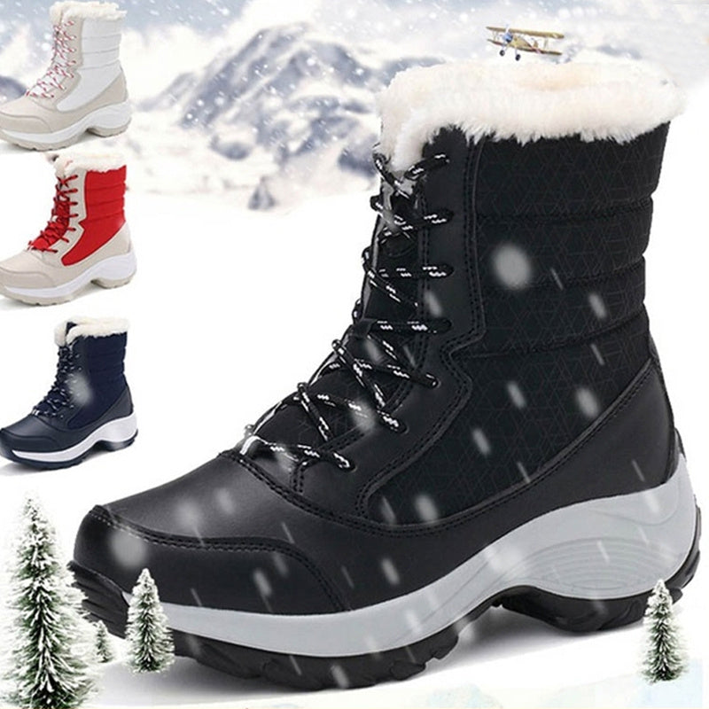 Snow Boots Plush Warm Ankle Boots For