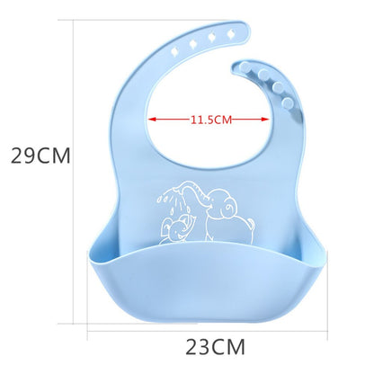 Baby Food Bib Baby Meal Silicone Saliva