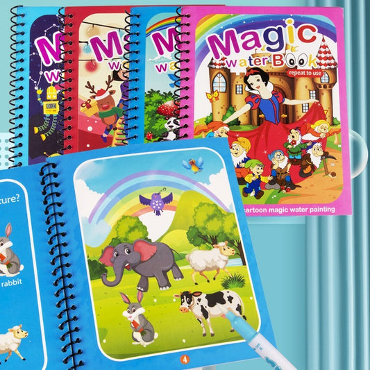 Children'S Diy Magic Water Picture Book