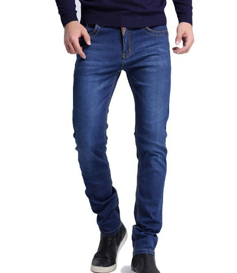 Jeans Slim Straight With Generous Give And