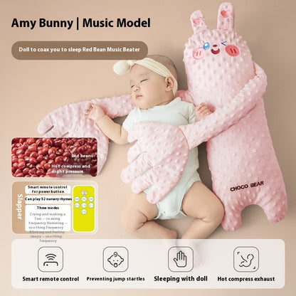 Baby'S Wheat Palm Holding Wheat Sleeping Chair