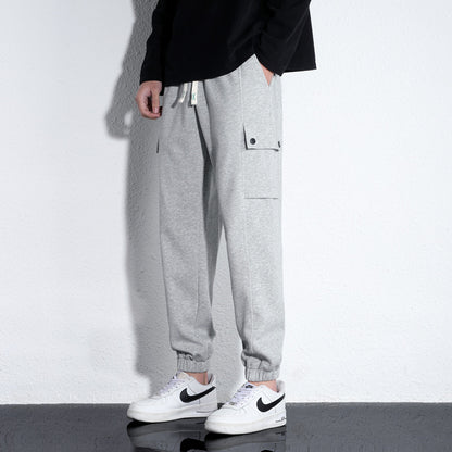 Spring And Autumn Loose Men'S Sports Knitted