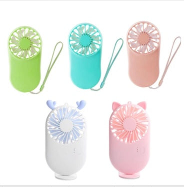 Summer 1Pc Cute Portable Mini Fan Handheld