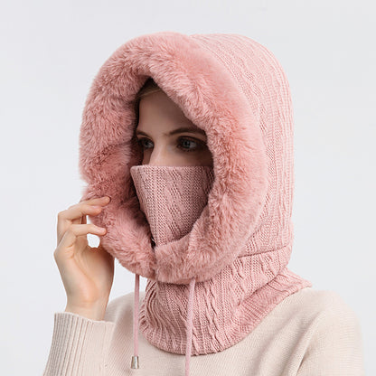 Thick Hat With Scarf Knit Hats For