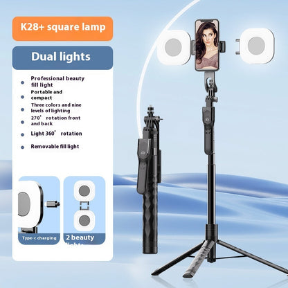 Mobile Phone Bluetooth Selfie Stick Stabilizer Floor