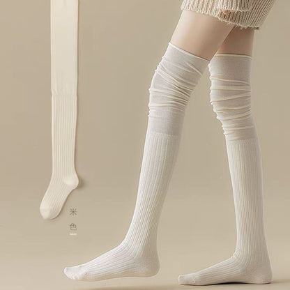 Bunching Knee Socks Antislip