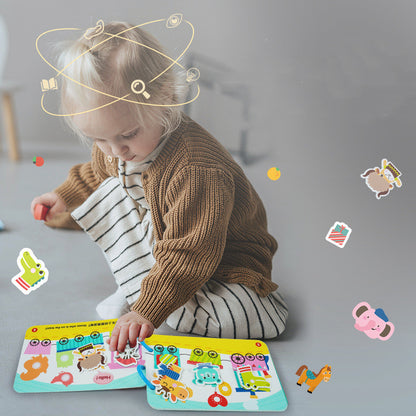 Puzzle Enlightenment Early Education Quiet Book Toy
