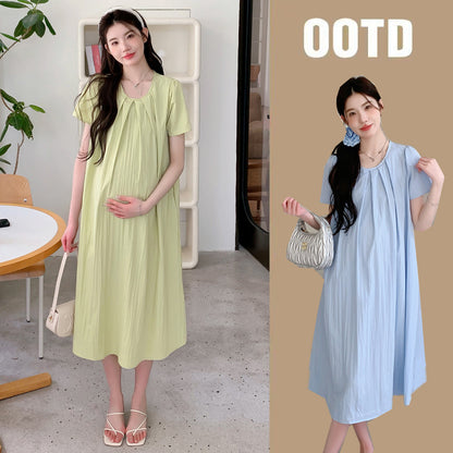 Loose Summer Wind Pregnant Dress