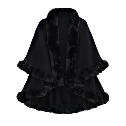 Autumn And Rabbit Fur Collar Layer Artificial