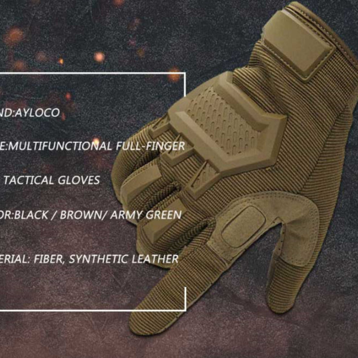 Touch Screen Tactical Gloves Men Army Sports