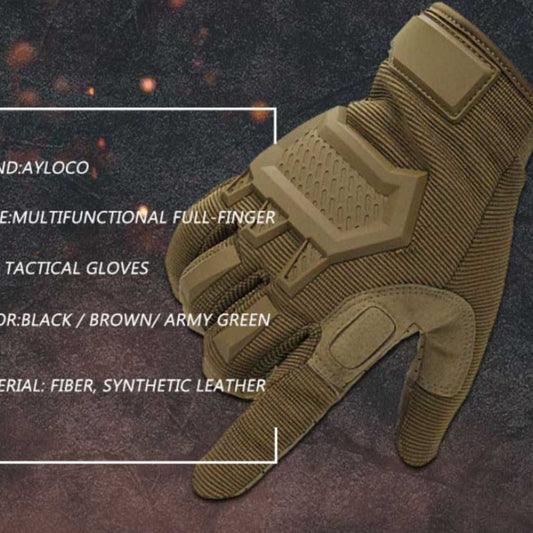 Touch Screen Tactical Gloves Men Army Sports