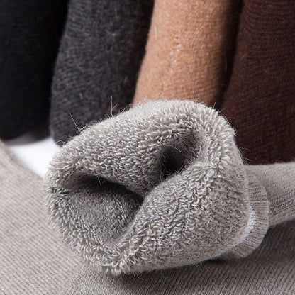 Men'S Thick Terry Thermal Socks Thick Rabbit