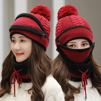 Hat For Women 3Pcs Knitted Beanie Hat