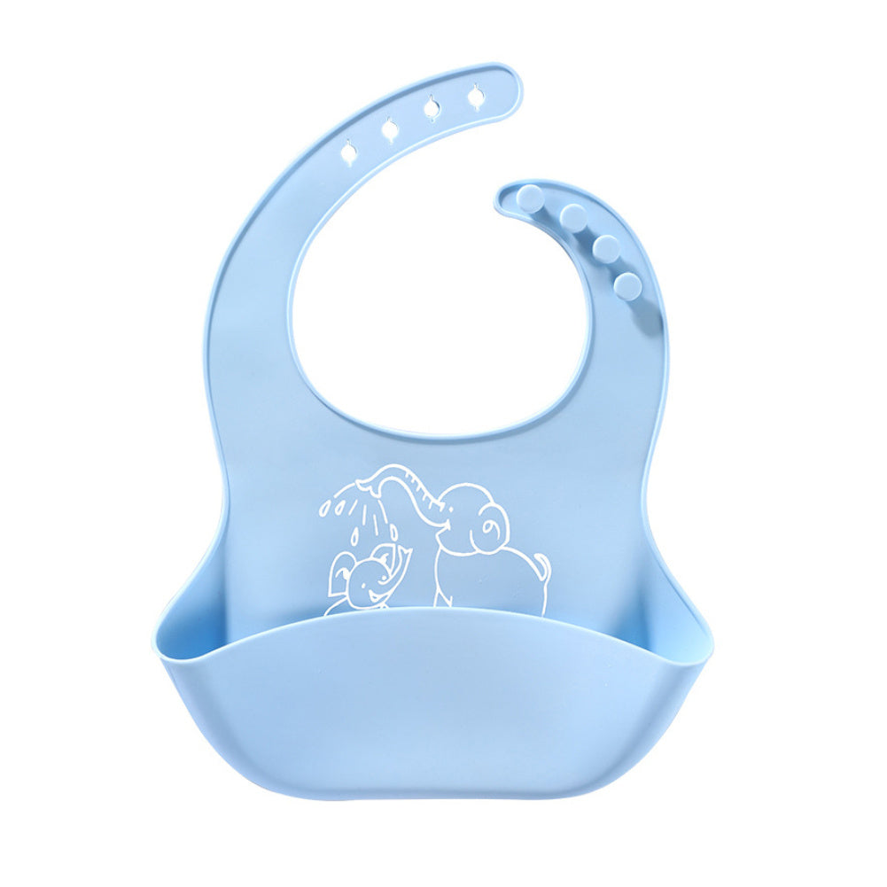 Baby Food Bib Baby Meal Silicone Saliva