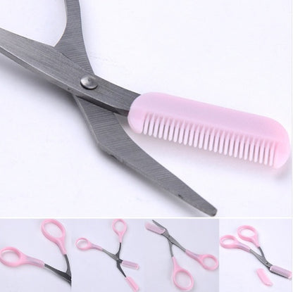 Beauty Tools Eyebrow Scissors With Eyebrow Comb