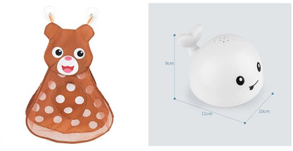 Baby Bathroom Bath Electric Induction Whale Spray