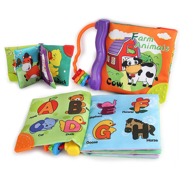 Large Cloth Book, Baby Cloth Book, Baby
