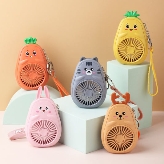 Cartoon Keychain Cute Fruit Usb Charging Mini