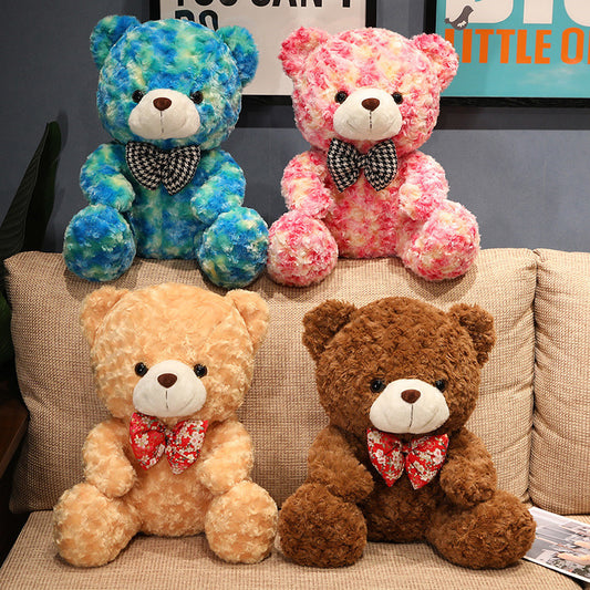 Valentines Day Cute Rose Little Bear Doll