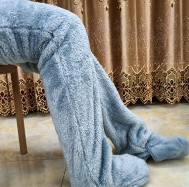 Over Knee High Fuzzy Socks Cold Leg