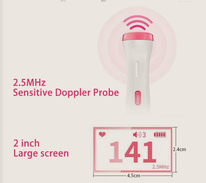 Fetal Heart Rate Monitor Home Pregnancy Baby