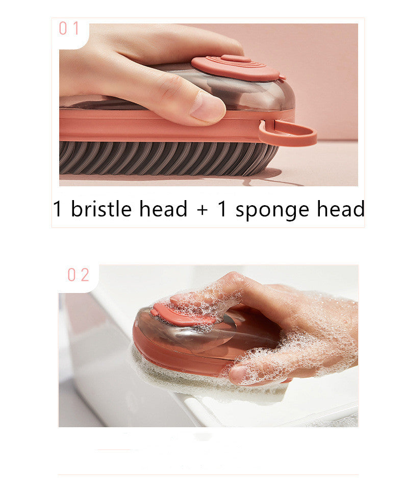 Multifunctional Automatic Liquid Cleaning Brush Soft Shoe