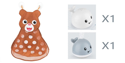 Baby Bathroom Bath Electric Induction Whale Spray