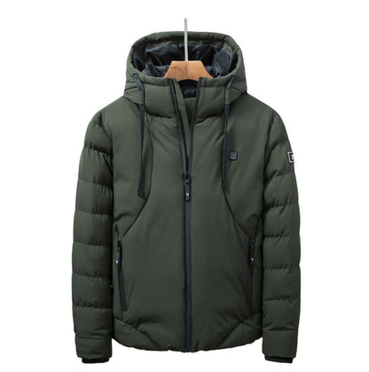 Men Women Cotton Coat Usb Smart Electric
