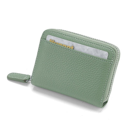 2024 Rfid Genuine Leather Card Wallet Purse
