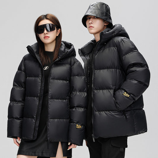 Short Autumn And Warm Quilted Jacket Men'S