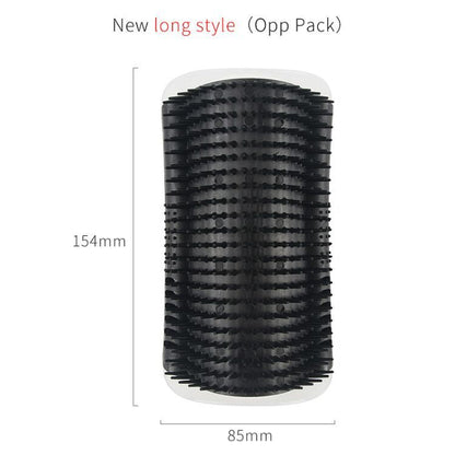Cat Self-Grooming Brush Wall Rubbing Device