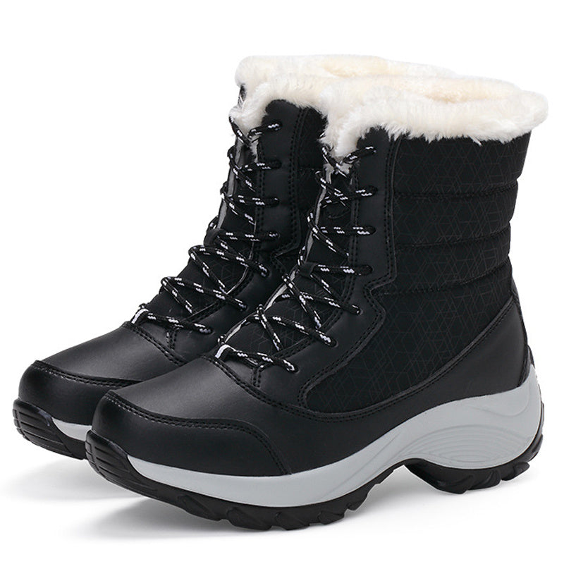 Snow Boots Plush Warm Ankle Boots For
