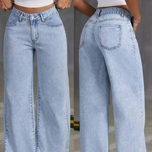 Sweet And Spicy High Waist Straight Jeans