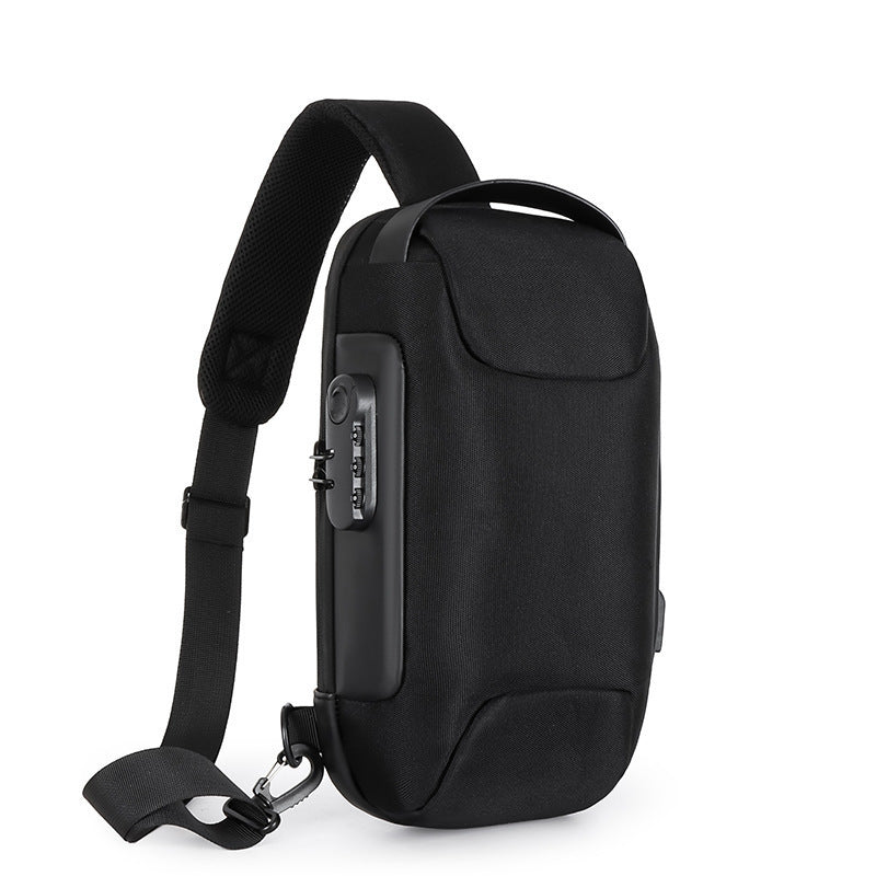 Sling Bag, Waterproof Men'S Chest Bag Shoulder