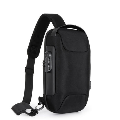 Sling Bag, Waterproof Men'S Chest Bag Shoulder